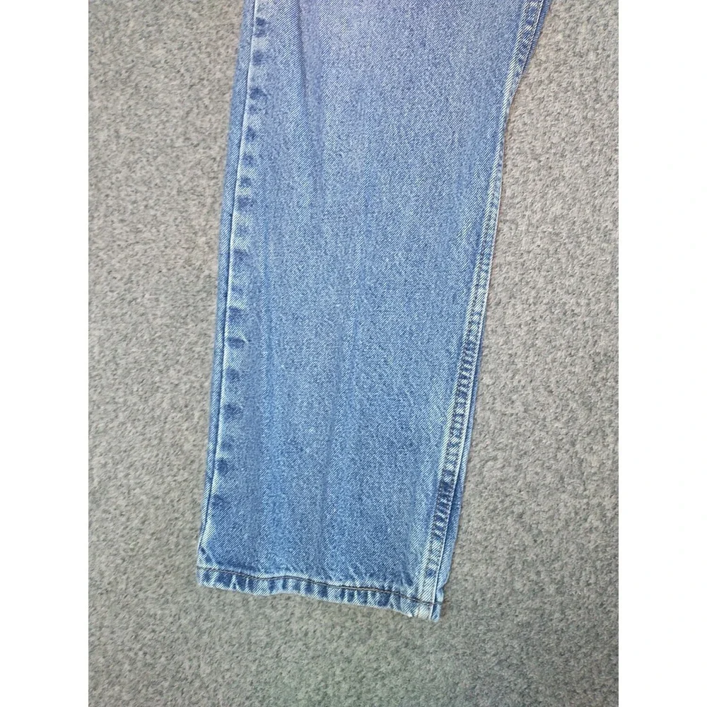 Levi Strauss Signature Mens Regular Fit Light Wash Blue Denim Jeans W36 L29